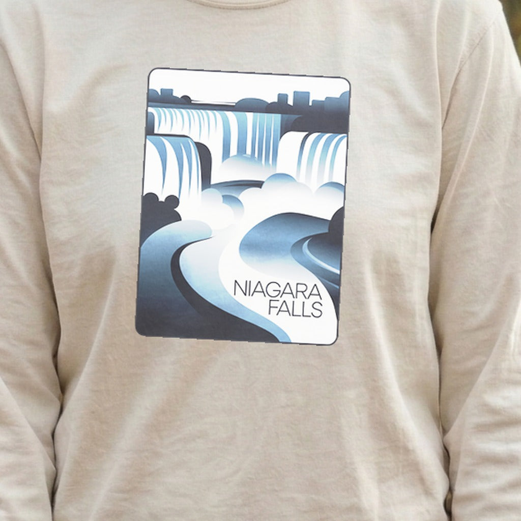 Niagara Falls Modern Cotton Long Sleeve