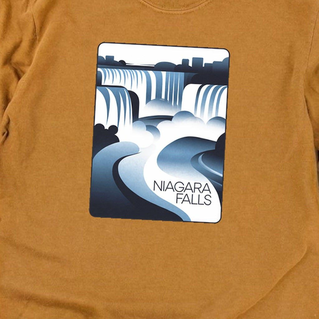 Niagara Falls Modern Cotton Long Sleeve