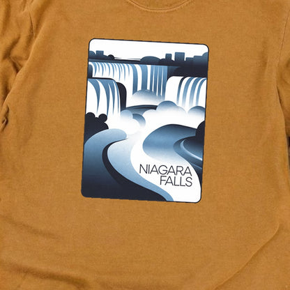 Niagara Falls Modern Cotton Long Sleeve