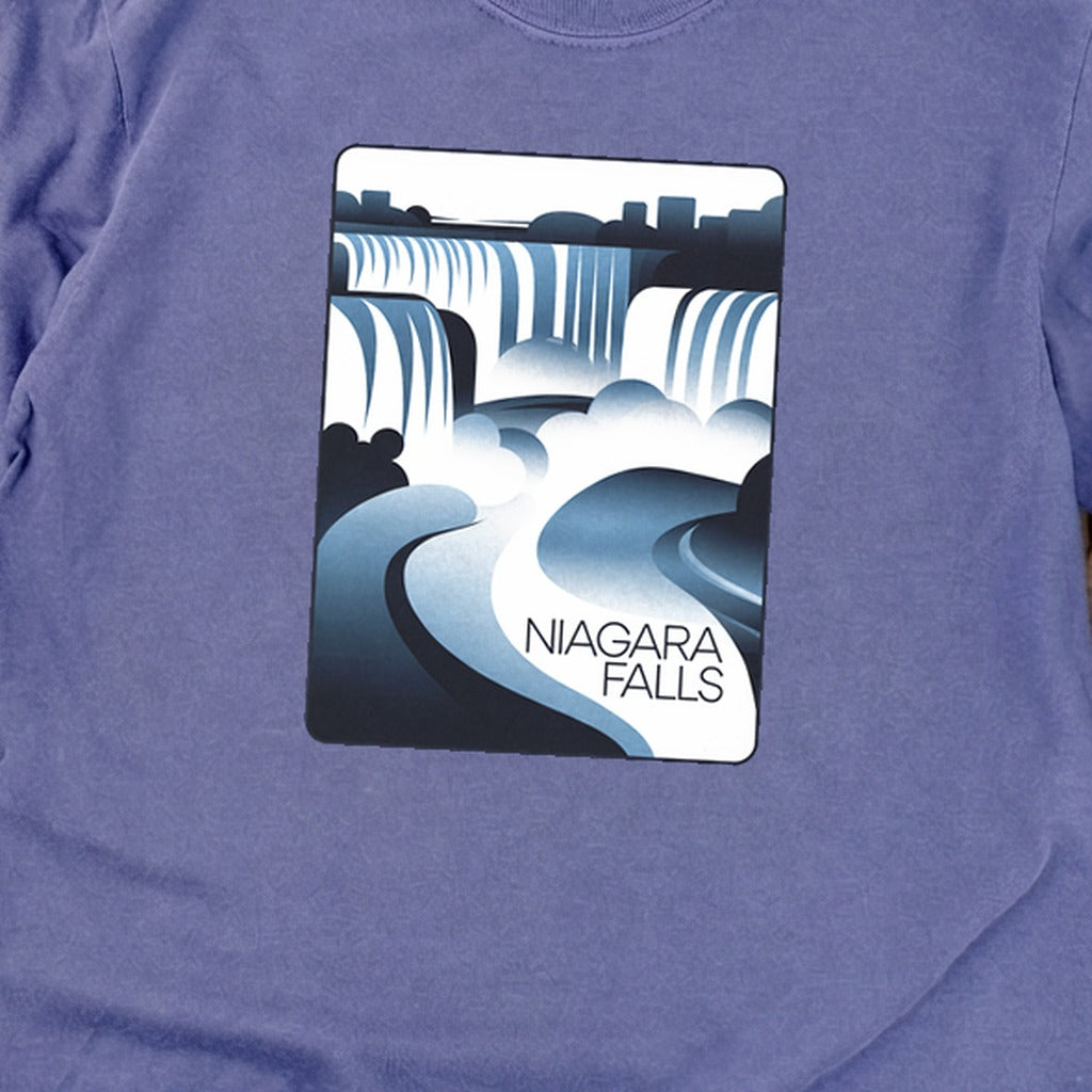 Niagara Falls Modern Cotton Long Sleeve