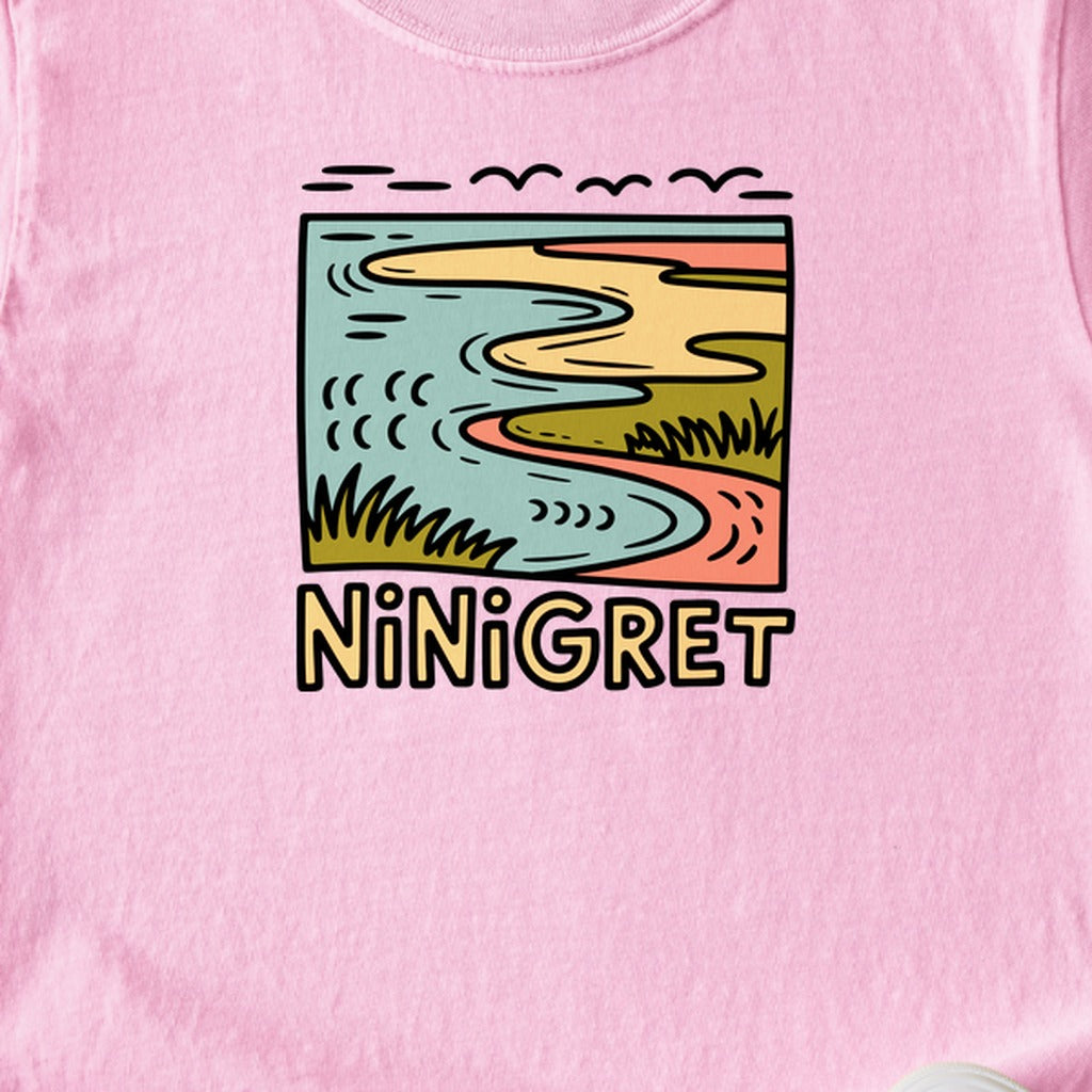 Ninigret National Wildlife Refuge Kids Cotton T-Shirt
