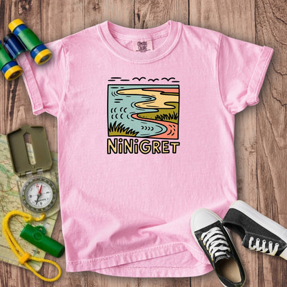 Ninigret National Wildlife Refuge Kids Cotton T-Shirt