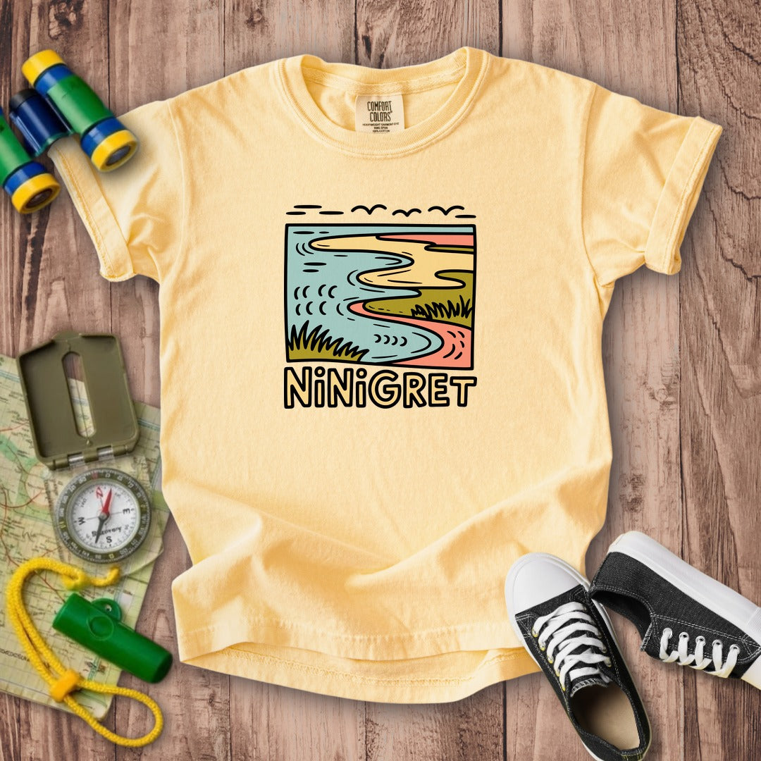 Ninigret National Wildlife Refuge Kids Cotton T-Shirt