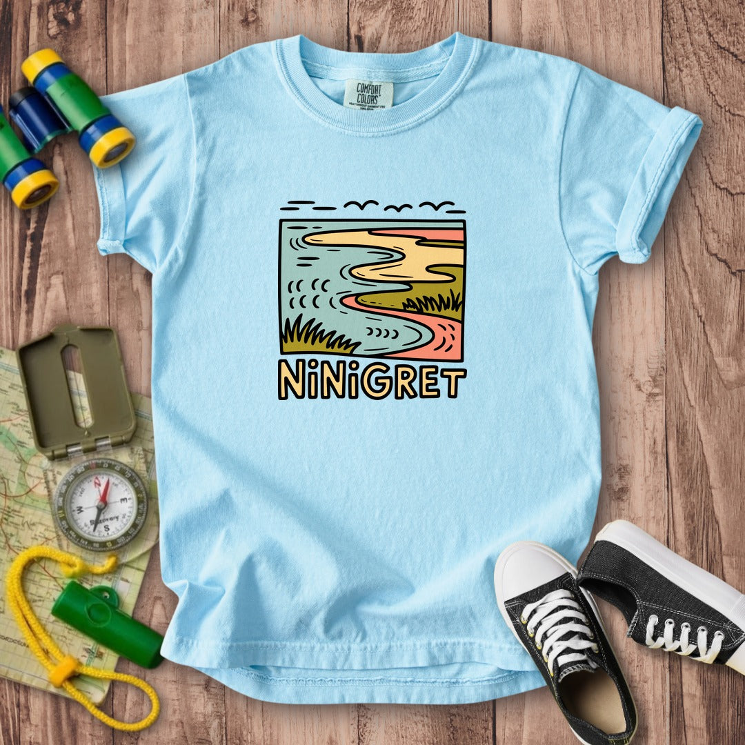 Ninigret National Wildlife Refuge Kids Cotton T-Shirt