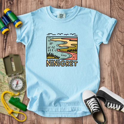 Ninigret National Wildlife Refuge Kids Cotton T-Shirt