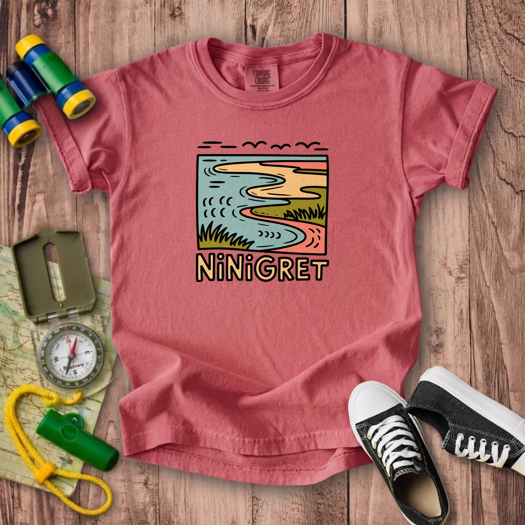 Ninigret National Wildlife Refuge Kids Cotton T-Shirt