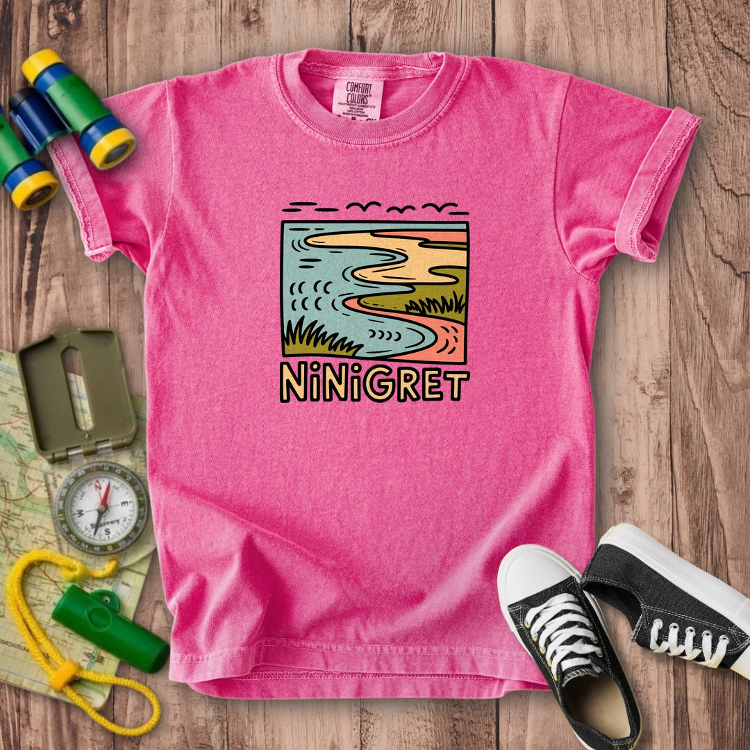 Ninigret National Wildlife Refuge Kids Cotton T-Shirt