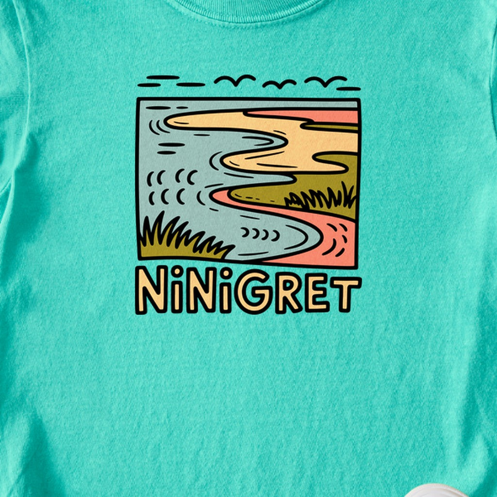 Ninigret National Wildlife Refuge Kids Cotton T-Shirt