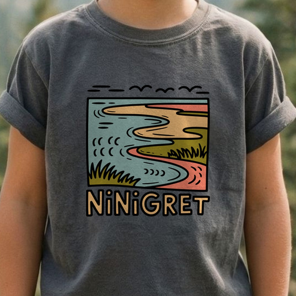 Ninigret National Wildlife Refuge Kids Cotton T-Shirt