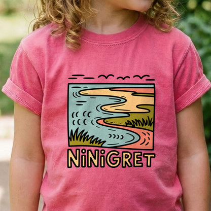 Ninigret National Wildlife Refuge Kids Cotton T-Shirt