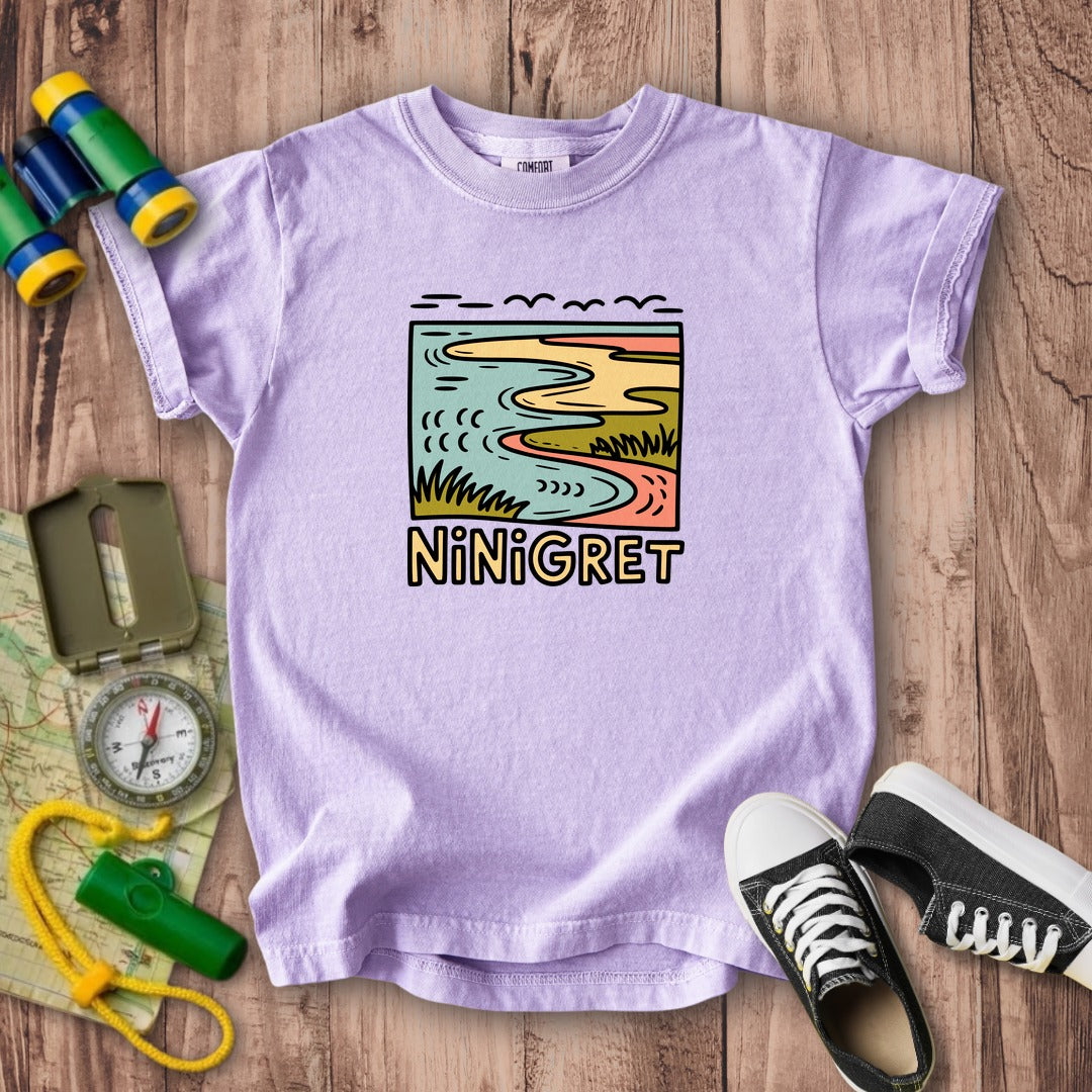 Ninigret National Wildlife Refuge Kids Cotton T-Shirt
