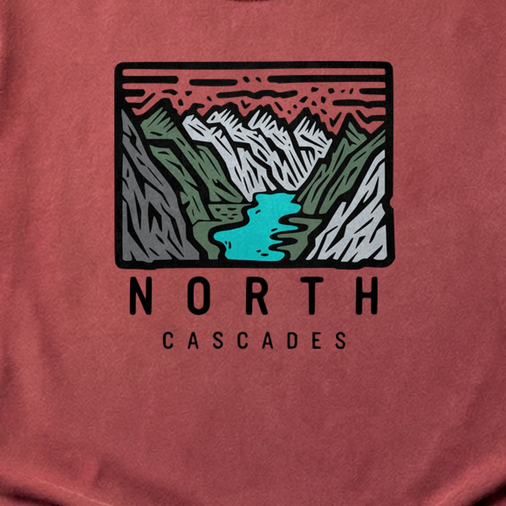 North Cascades National Park Cotton T-Shirt