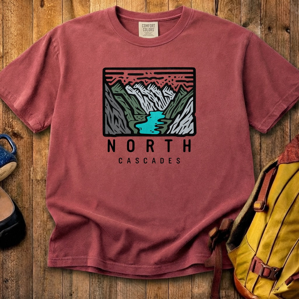 North Cascades National Park Cotton T-Shirt