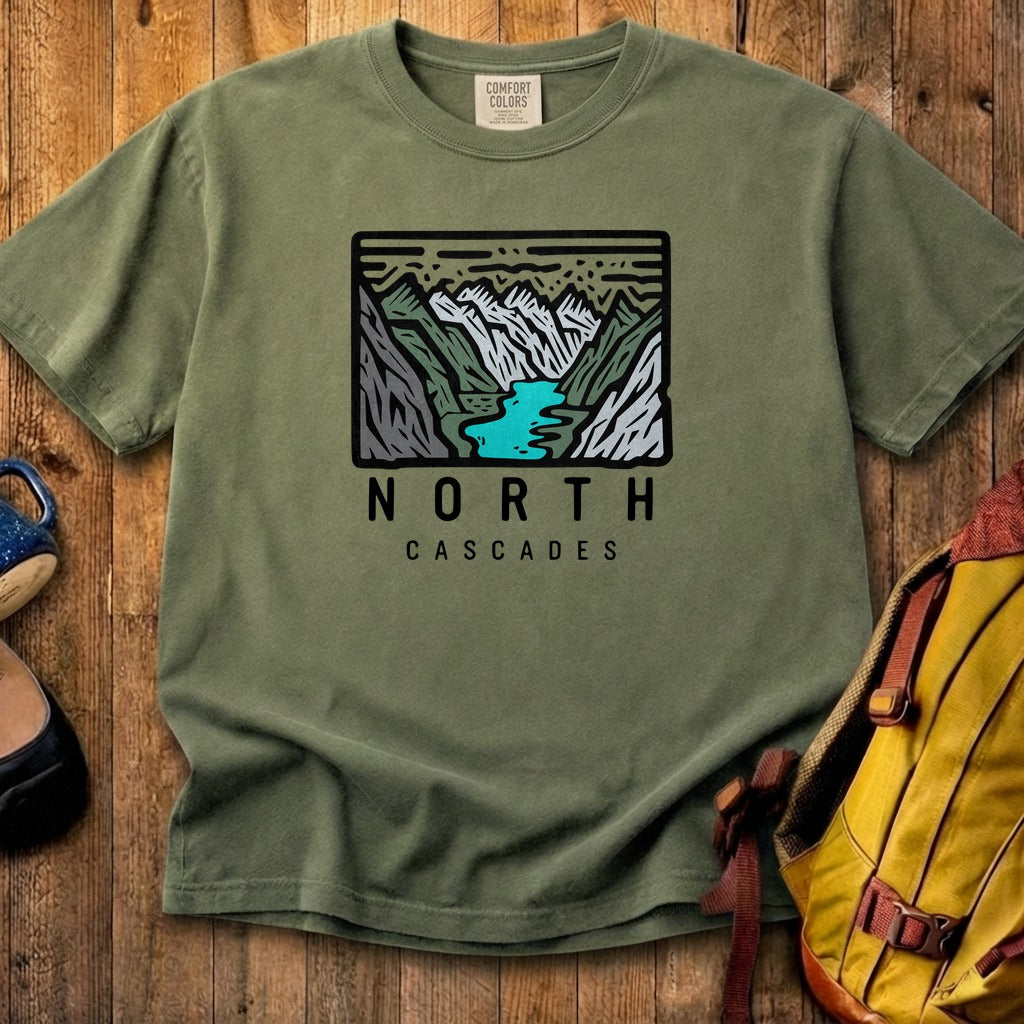 North Cascades National Park Cotton T-Shirt