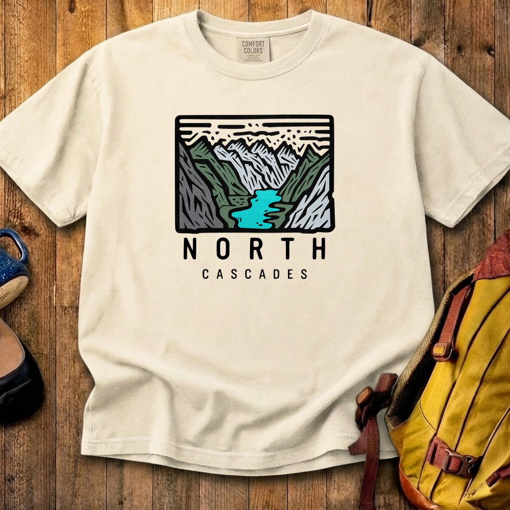 North Cascades National Park Cotton T-Shirt