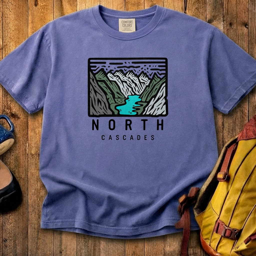 North Cascades National Park Cotton T-Shirt