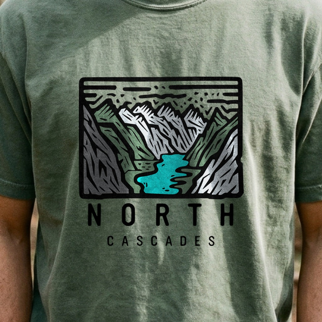 North Cascades National Park Cotton T-Shirt