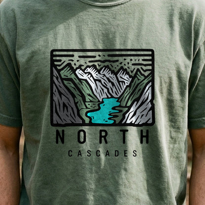 North Cascades National Park Cotton T-Shirt