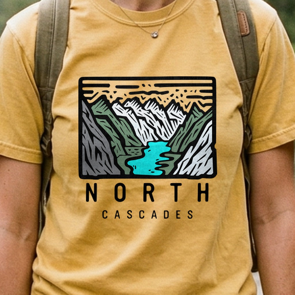 North Cascades National Park Cotton T-Shirt