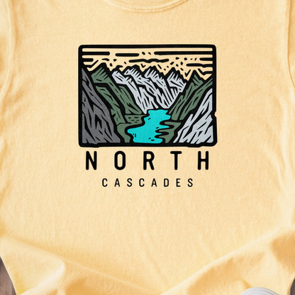 North Cascades National Park Kids Cotton T-Shirt