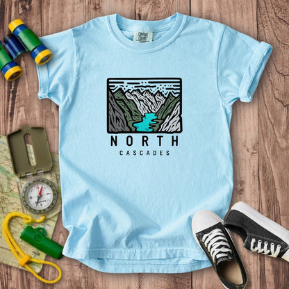 North Cascades National Park Kids Cotton T-Shirt