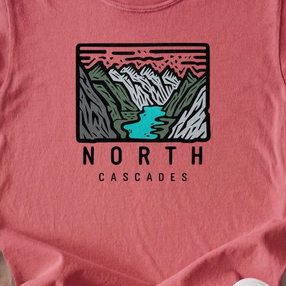 North Cascades National Park Kids Cotton T-Shirt