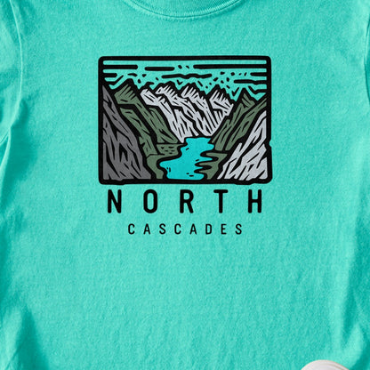 North Cascades National Park Kids Cotton T-Shirt