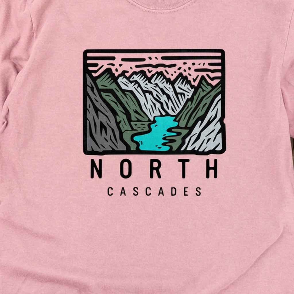 North Cascades National Park Cotton Long Sleeve