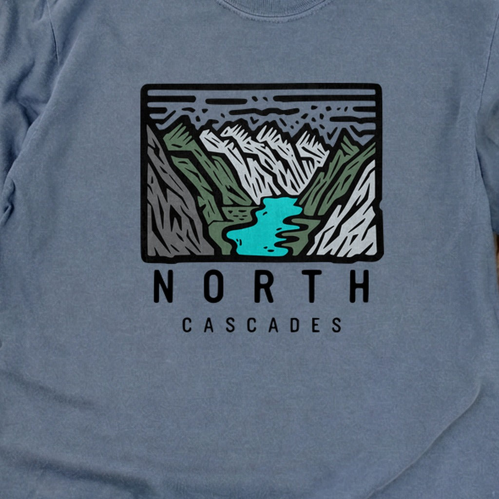 North Cascades National Park Cotton Long Sleeve
