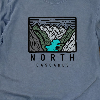 North Cascades National Park Cotton Long Sleeve