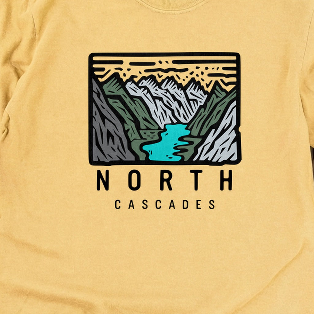 North Cascades National Park Cotton Long Sleeve