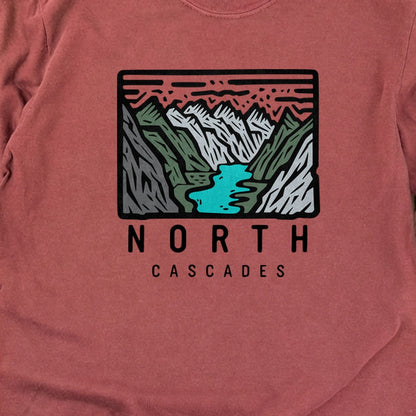 North Cascades National Park Cotton Long Sleeve