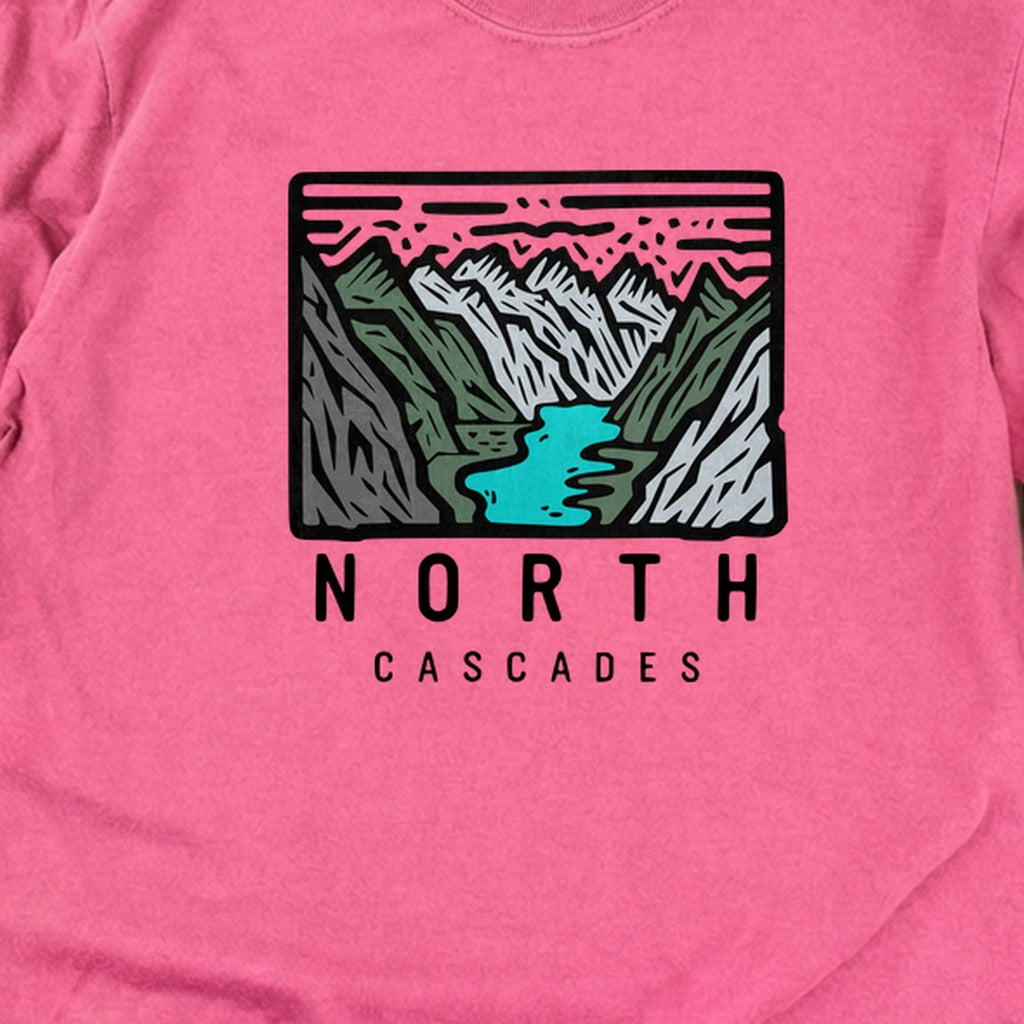 North Cascades National Park Cotton Long Sleeve