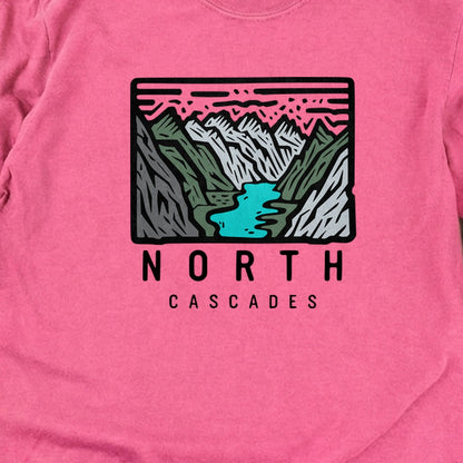 North Cascades National Park Cotton Long Sleeve