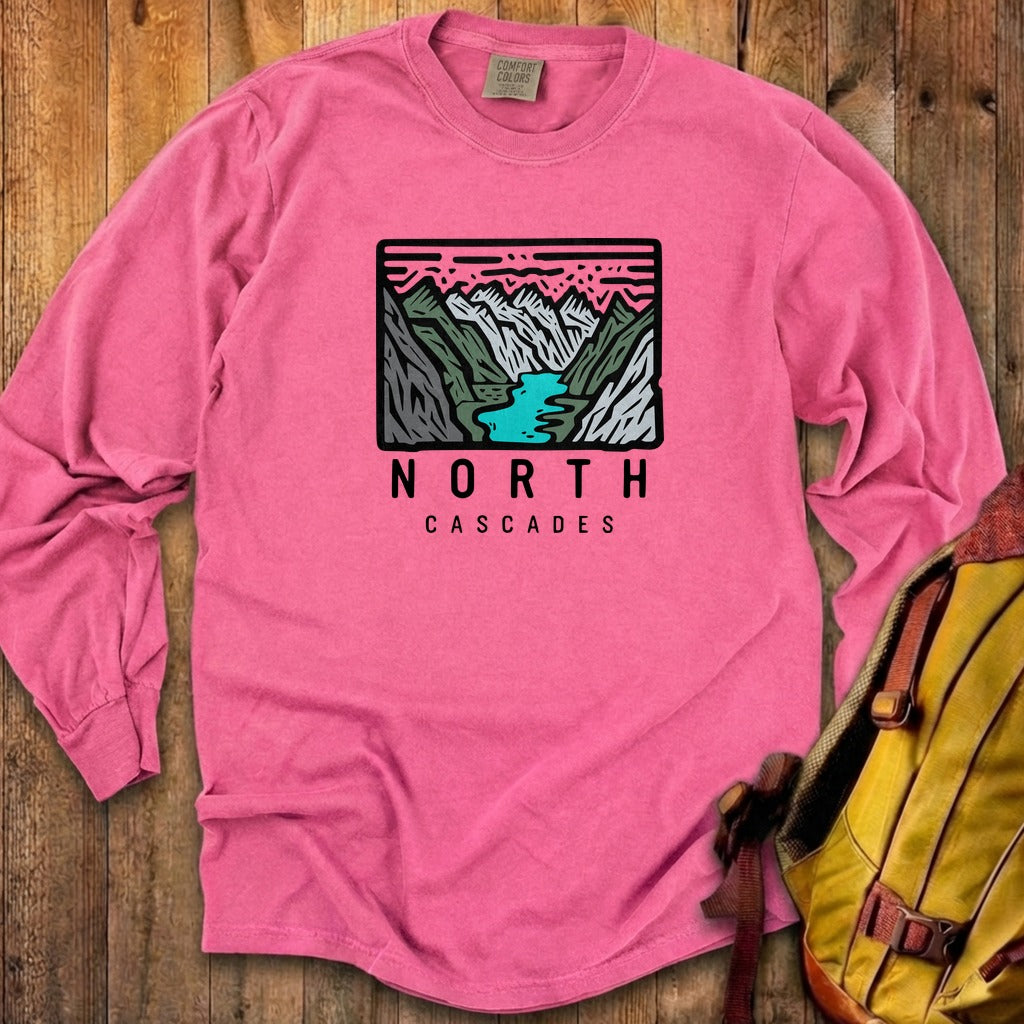 North Cascades National Park Cotton Long Sleeve