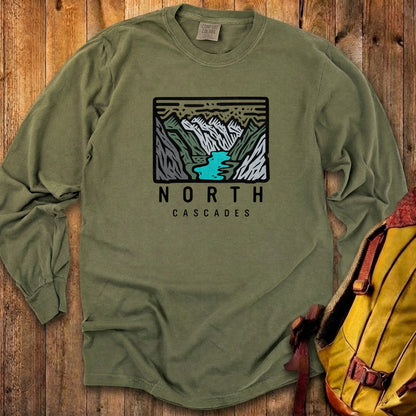 North Cascades National Park Cotton Long Sleeve