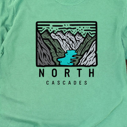 North Cascades National Park Cotton Long Sleeve