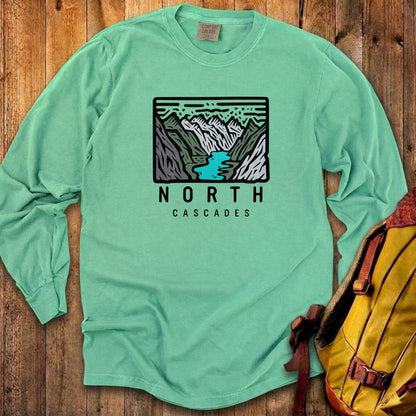 North Cascades National Park Cotton Long Sleeve