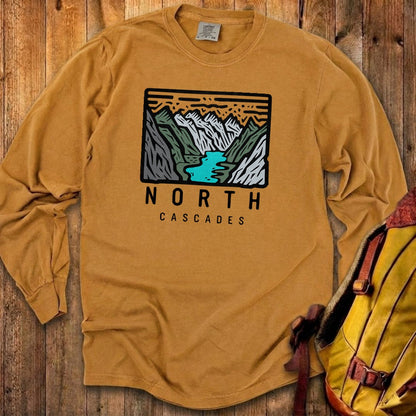 North Cascades National Park Cotton Long Sleeve