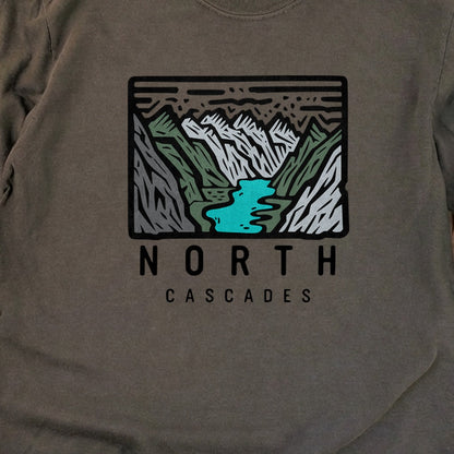 North Cascades National Park Cotton Long Sleeve