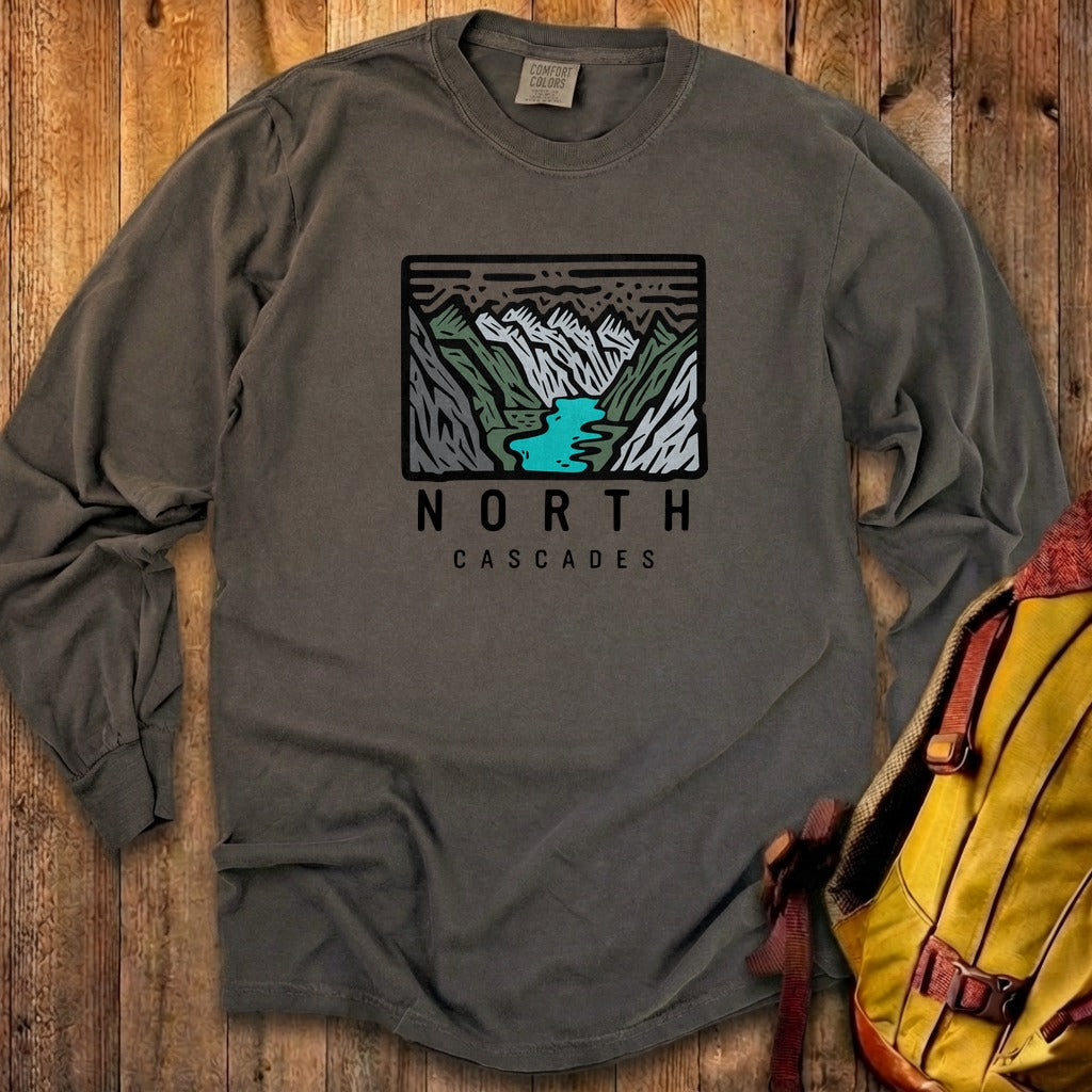 North Cascades National Park Cotton Long Sleeve