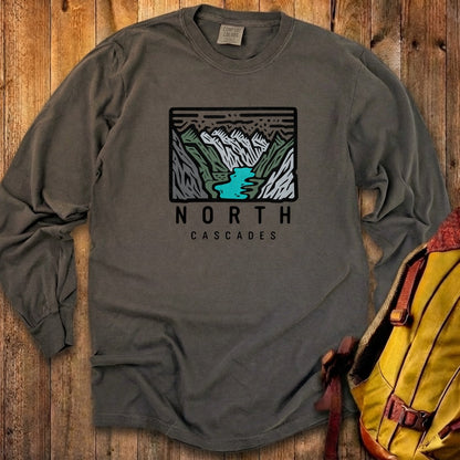 North Cascades National Park Cotton Long Sleeve