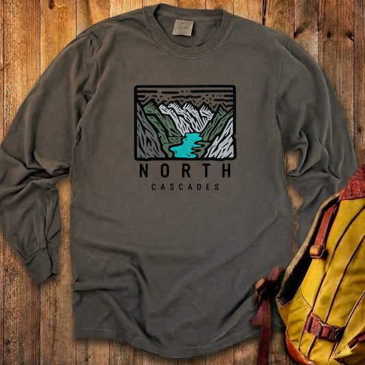 North Cascades National Park Cotton Long Sleeve