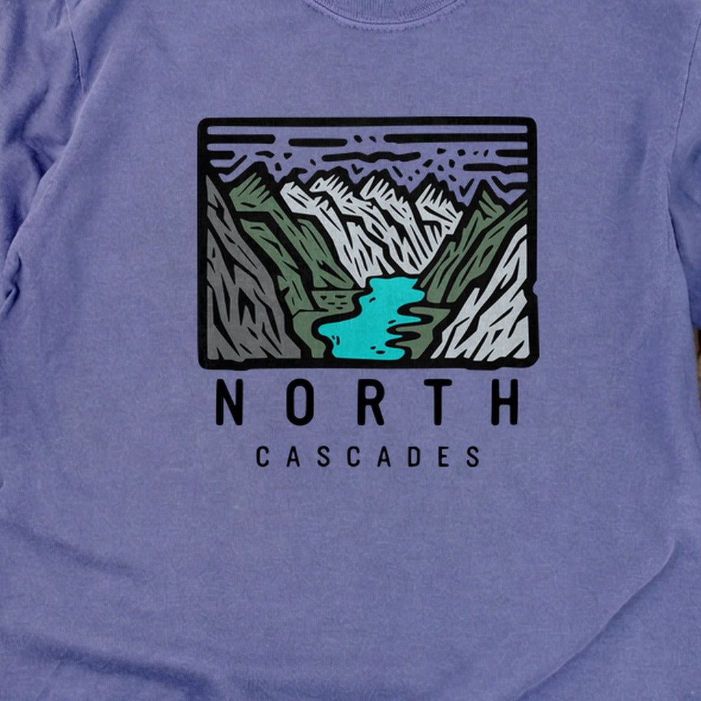 North Cascades National Park Cotton Long Sleeve