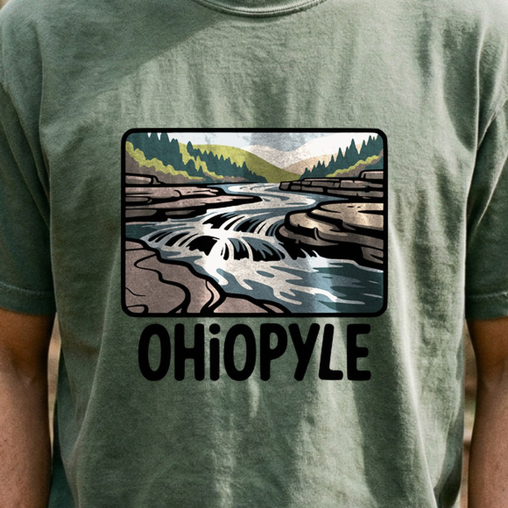 Ohiopyle State Park Cotton T-Shirt