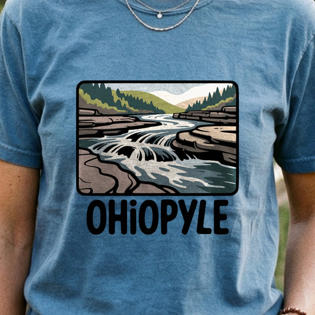Ohiopyle State Park Cotton T-Shirt