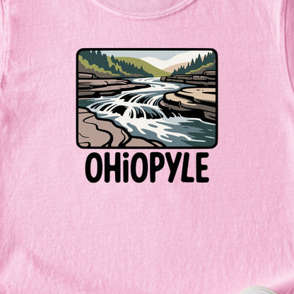 Ohiopyle State Park Kids Cotton T-Shirt