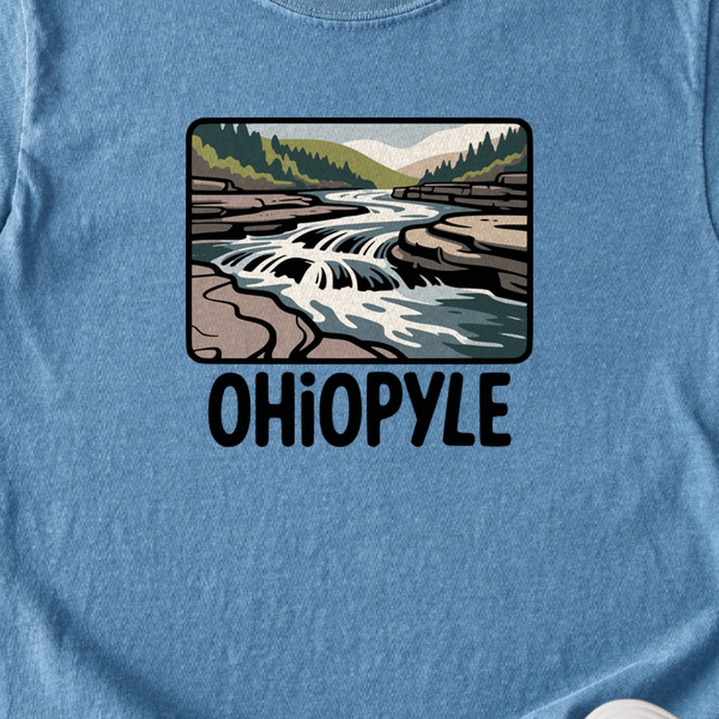 Ohiopyle State Park Kids Cotton T-Shirt