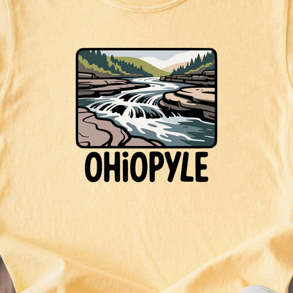 Ohiopyle State Park Kids Cotton T-Shirt