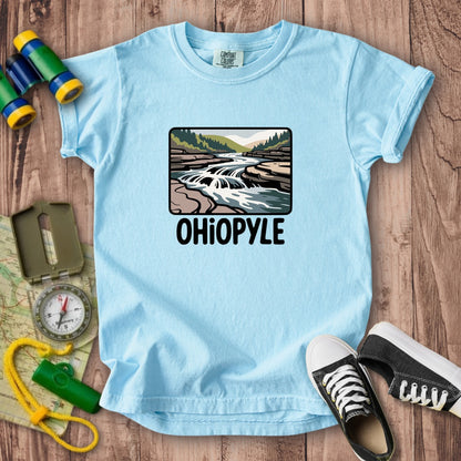 Ohiopyle State Park Kids Cotton T-Shirt